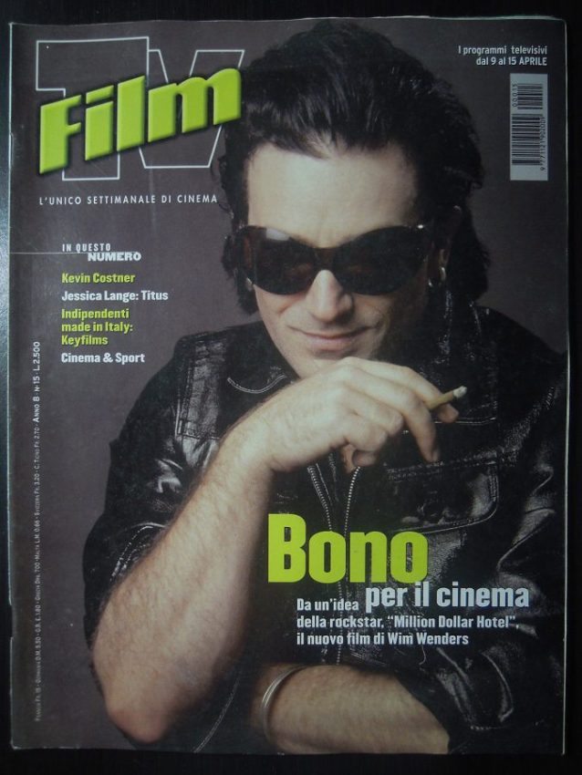FILM TV magazine side cover Issue 15 9 April 2000