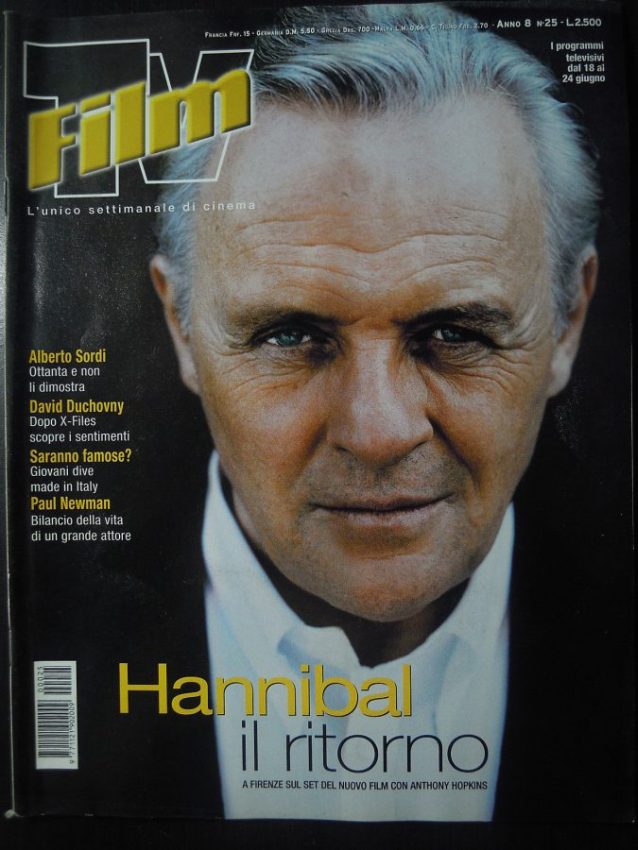 FILM TV magazine side cover Issue 25 18 June 2000
