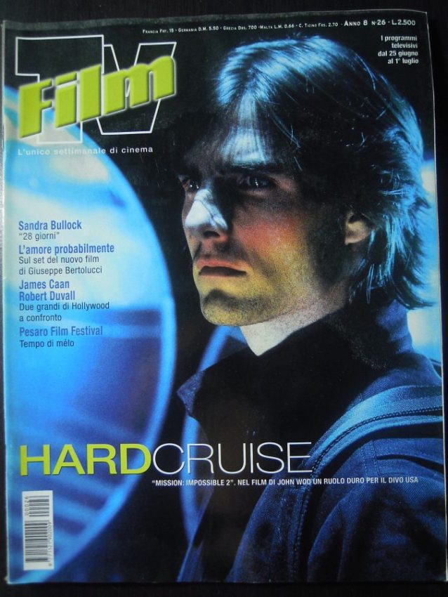 FILM TV magazine side cover Issue 26 25 June 2000