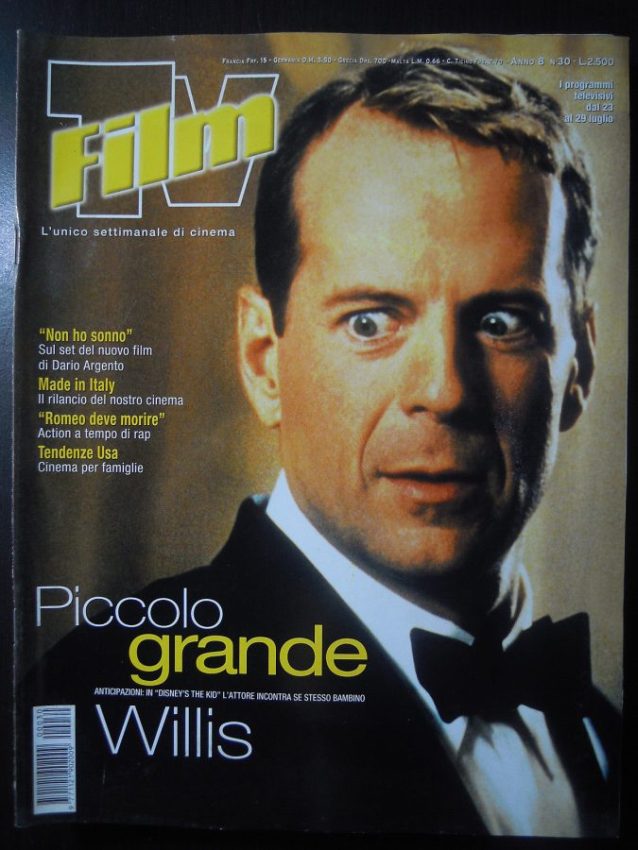 FILM TV magazine side cover Issue 30 23 July 2000