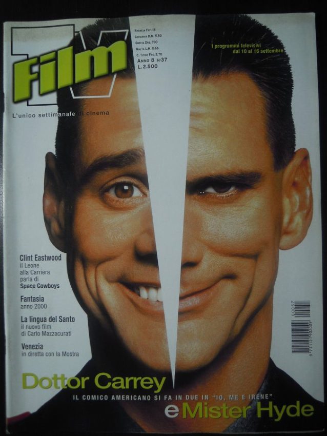 FILM TV magazine side cover Issue 37 10 September 2000