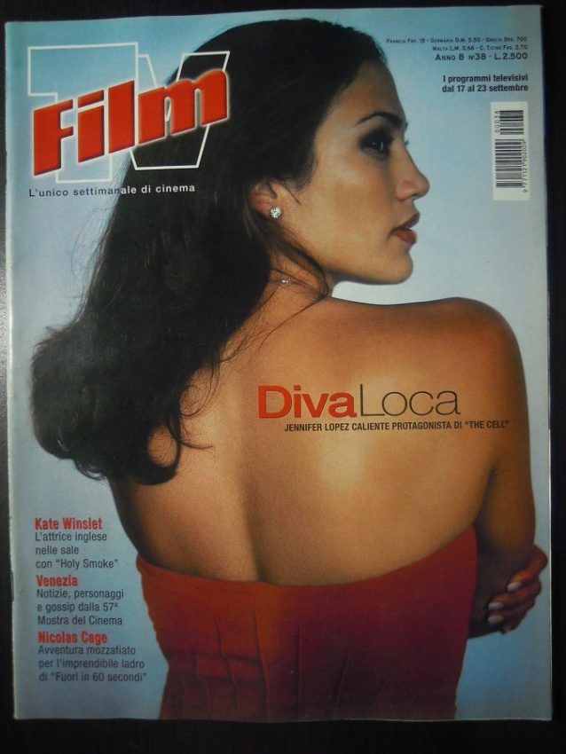 FILM TV magazine side cover Issue 38 17 September 2000