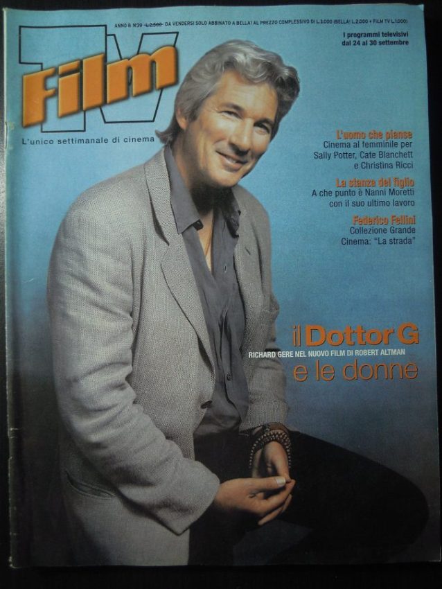 FILM TV magazine side cover Issue 39 24 September 2000