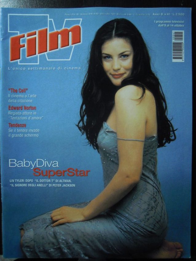 FILM TV magazine side cover Issue 41 8 October 2000