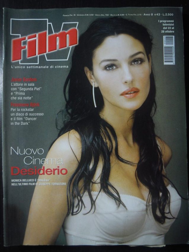 FILM TV magazine side cover Issue 43 22 October 2000