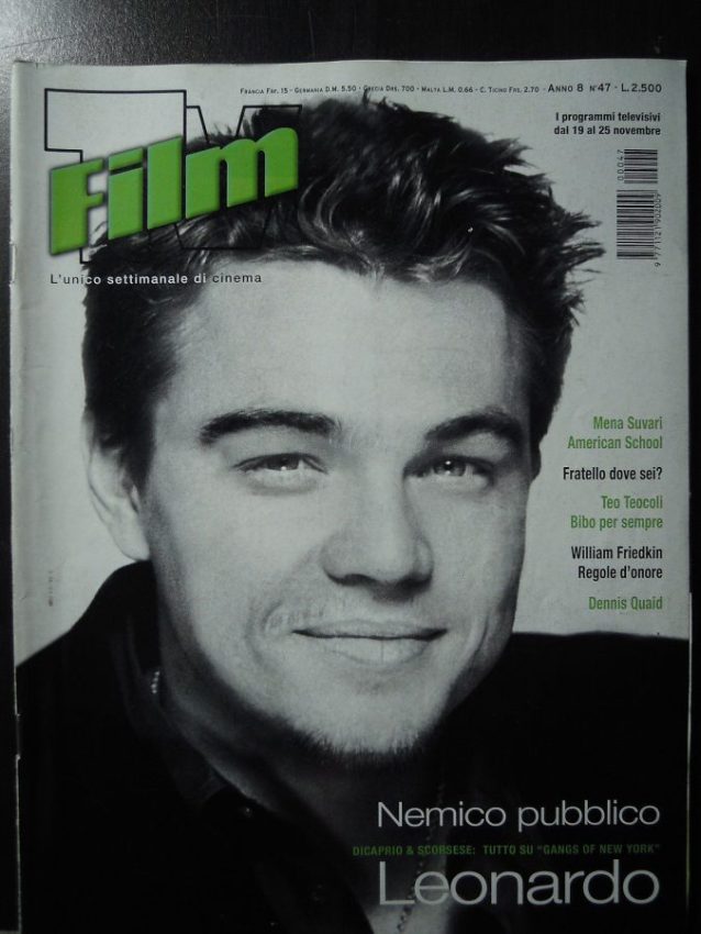 FILM TV magazine side cover Issue 47 19 November 2000