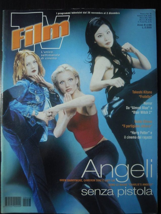FILM TV magazine side cover Issue 48 26 November 2000