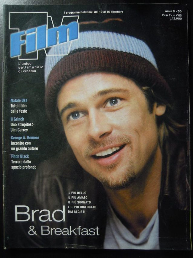 FILM TV magazine side cover Issue 50 10 December 2000