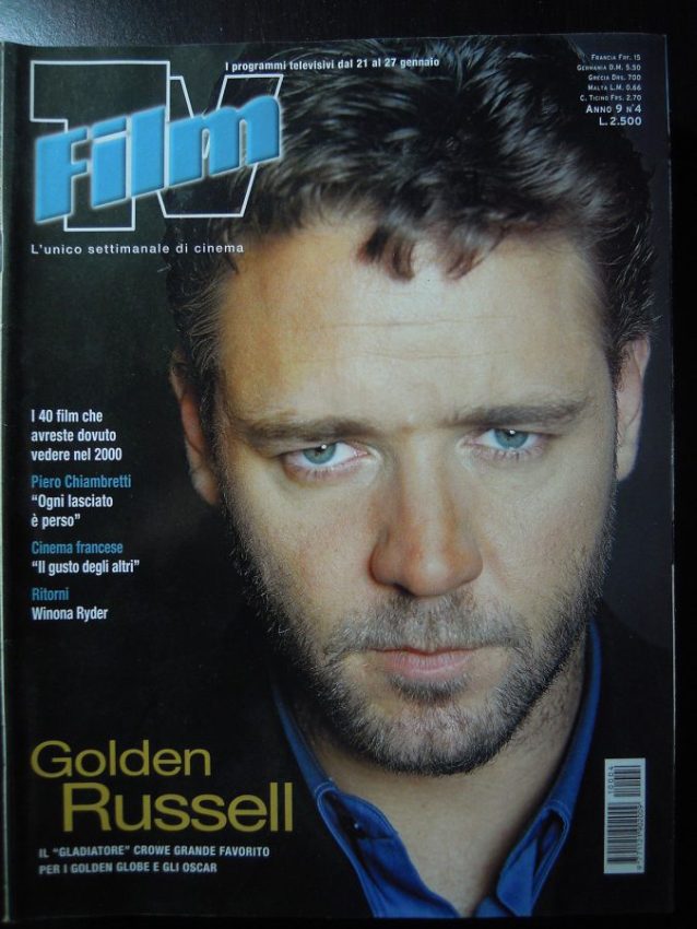 FILM TV magazine side cover Issue 4 21 January 2001