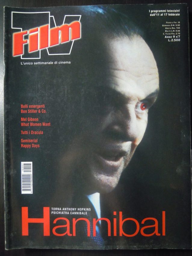 FILM TV magazine side cover Issue 7 11 February 2001