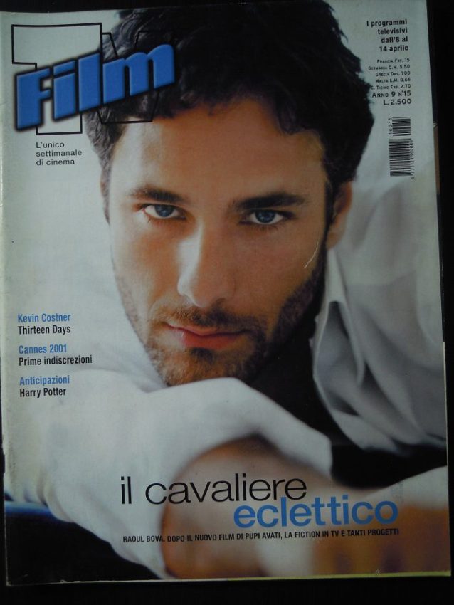 FILM TV magazine side cover Issue 15 8 April 2001