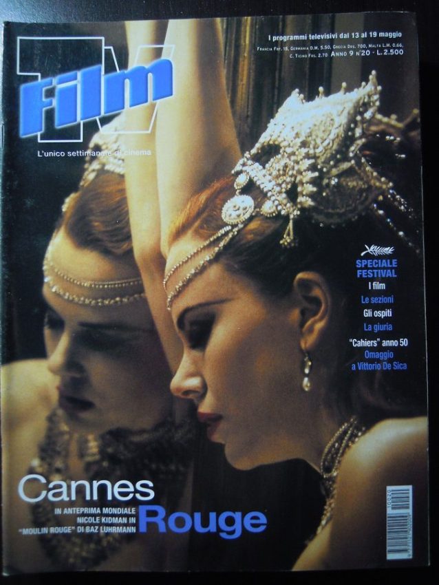 FILM TV magazine side cover Issue 20 13 May 2001