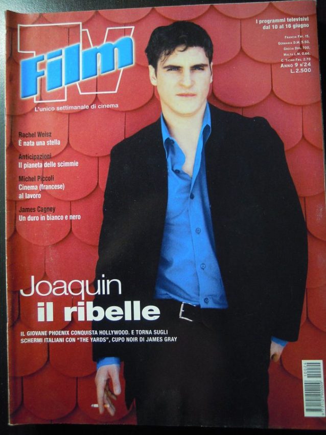 FILM TV magazine side cover Issue 24 10 June 2001