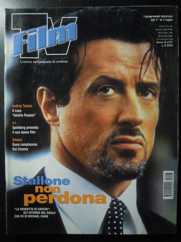FILM TV magazine side cover Issue 27 1 July 2001