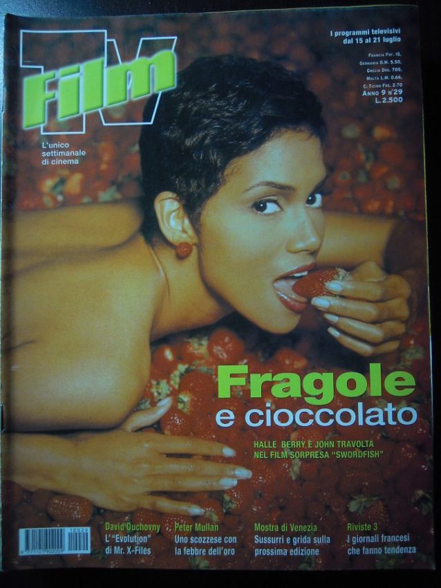 FILM TV magazine side cover Issue 29 15 July 2001