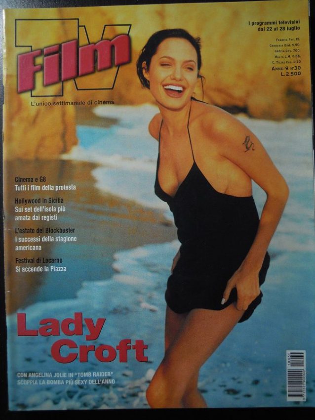 FILM TV magazine side cover Issue 30 22 July 2001
