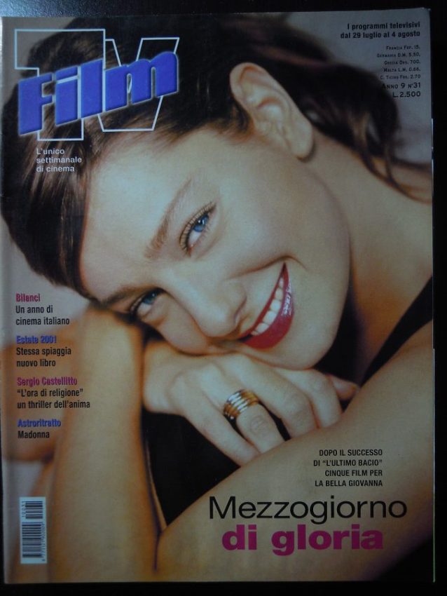 FILM TV magazine side cover Issue 31 29 July 2001