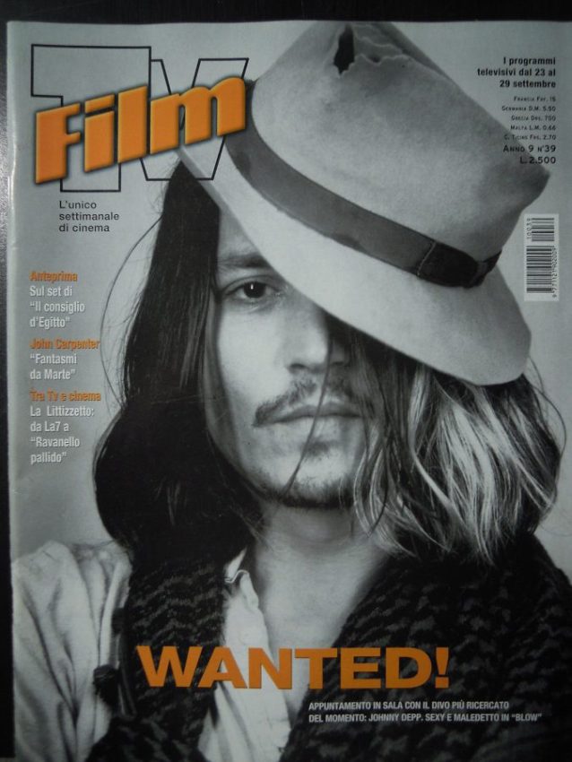 FILM TV magazine side cover Issue 39 23 September 2001