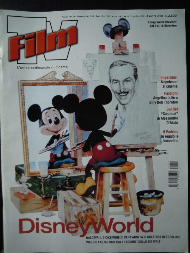 FILM TV magazine side cover Issue 50 9 December 2001