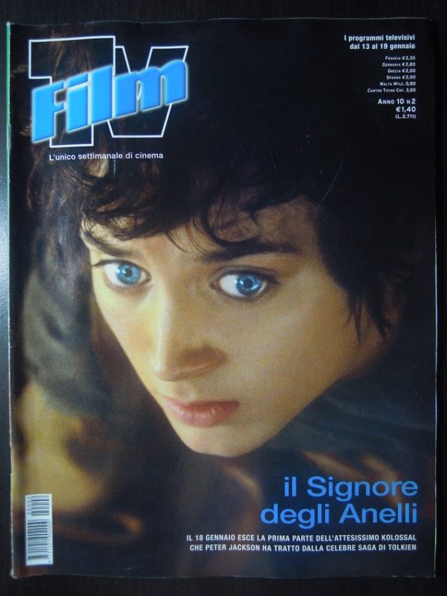 FILM TV magazine side cover Issue 2 13 January 2002