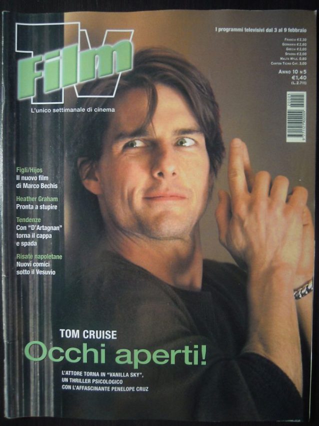 FILM TV magazine side cover Issue 5 3 February 2002