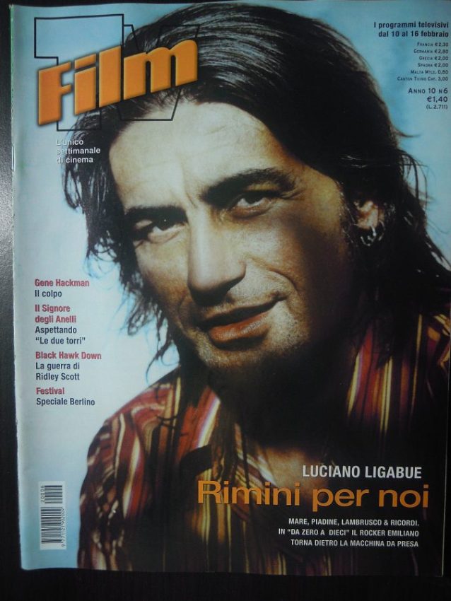 FILM TV magazine side cover Issue 6 10 February 2002
