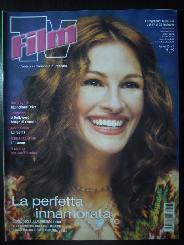 FILM TV magazine side cover Issue 7 17 February 2002