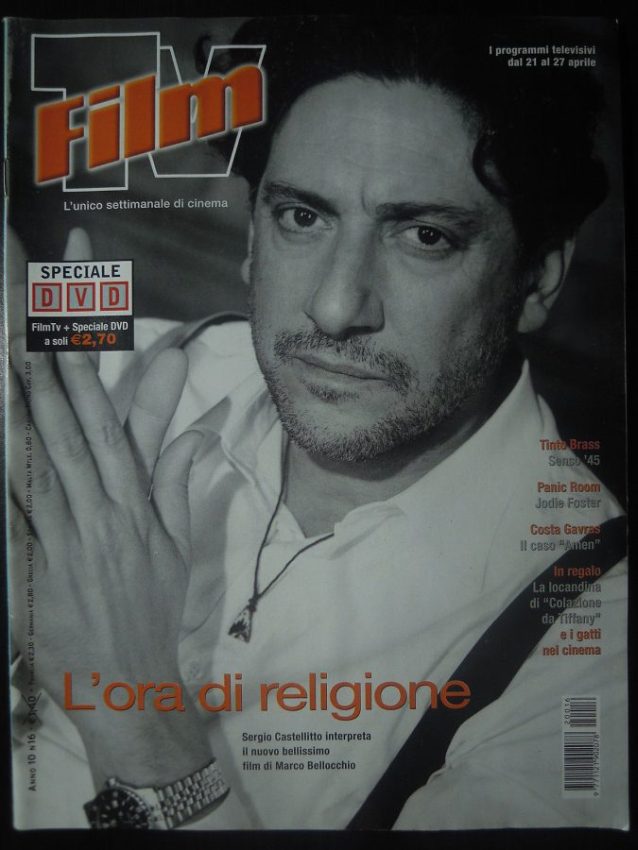 FILM TV magazine side cover Issue 16 21 April 2002