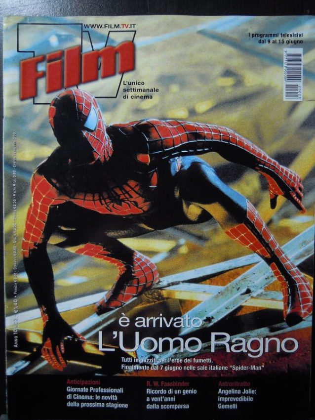 FILM TV magazine side cover Issue 23 9 June 2002