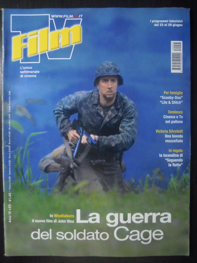 FILM TV magazine side cover Issue 25 23 June 2002