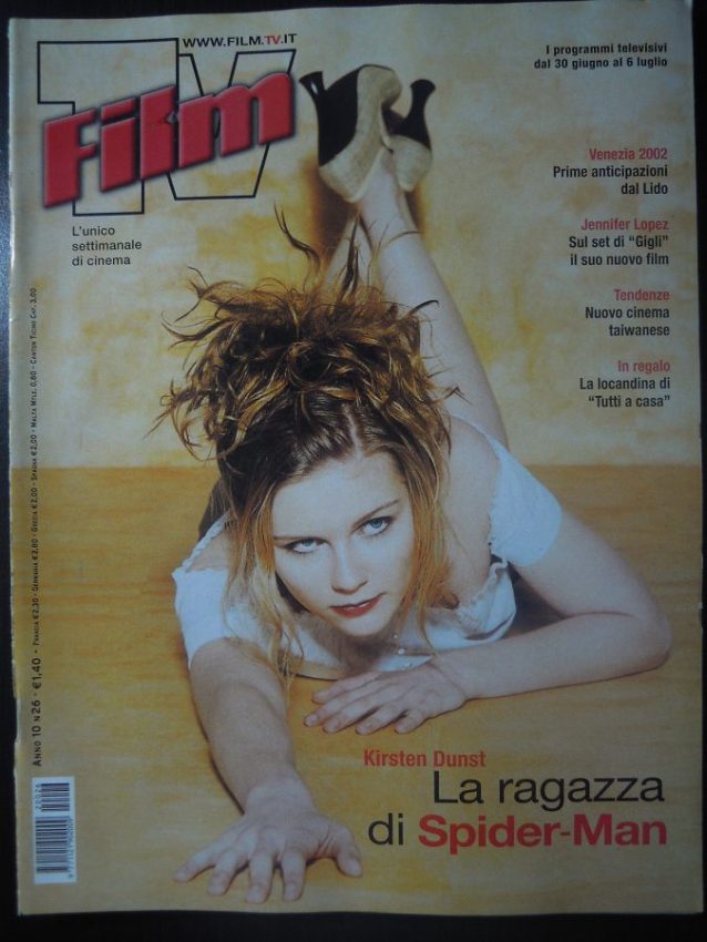 FILM TV magazine side cover Issue 26 30 June 2002