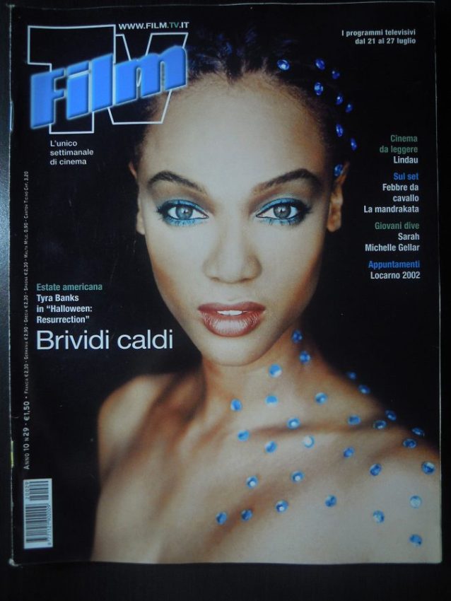 FILM TV magazine side cover Issue 29 21 July 2002