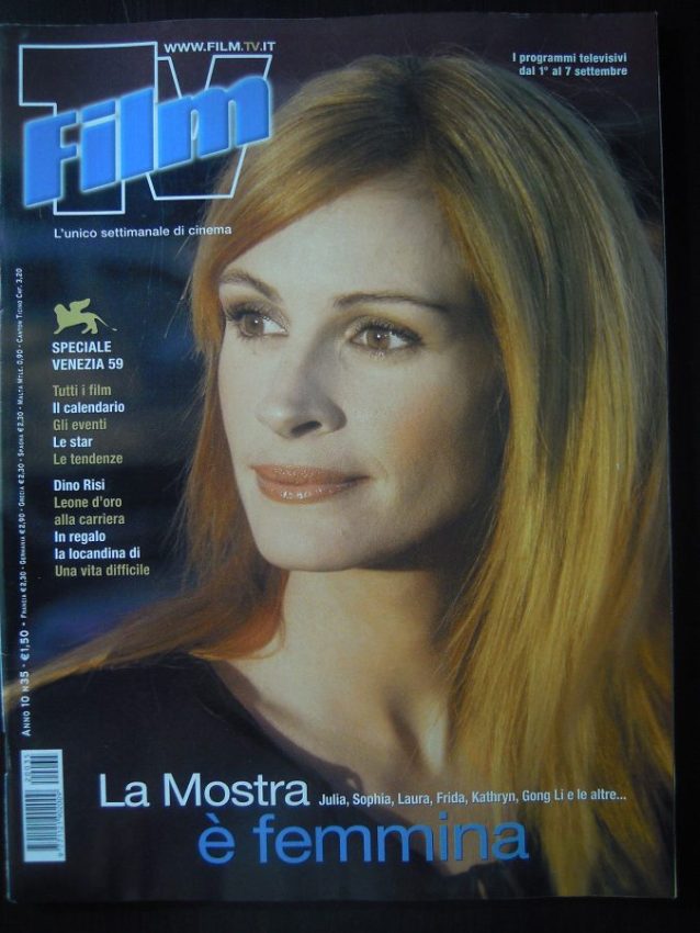 FILM TV magazine side cover Issue 35 1 September 2002