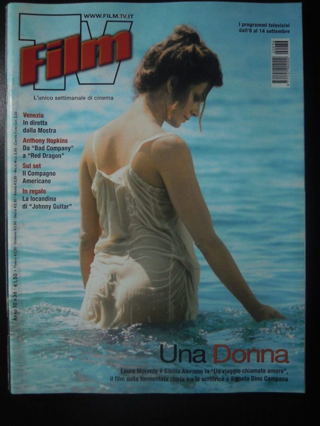 FILM TV magazine side cover Issue 36 8 September 2002
