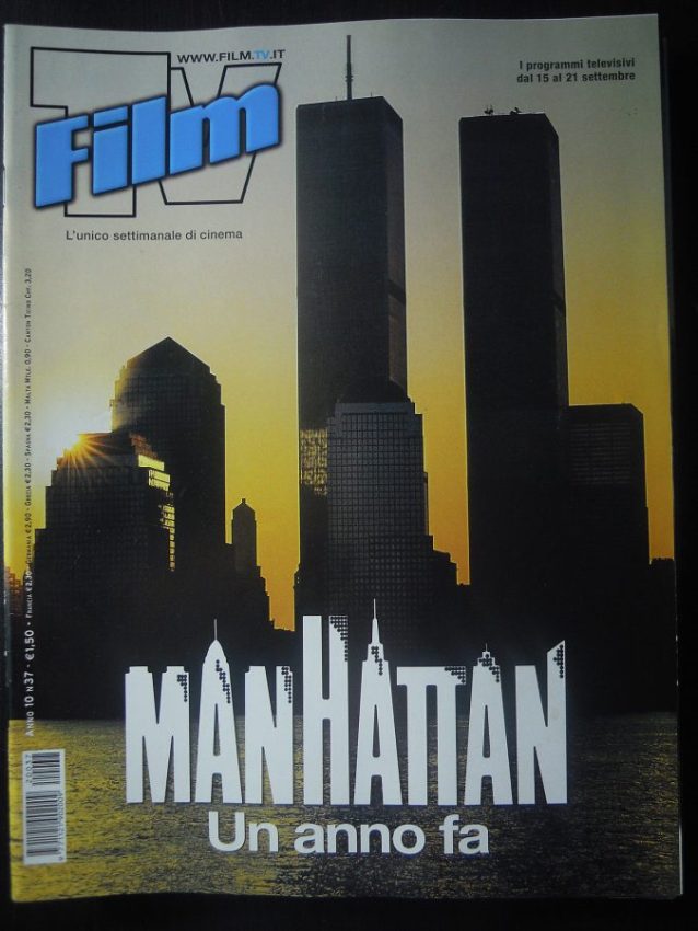FILM TV magazine side cover Issue 37 15 September 2002