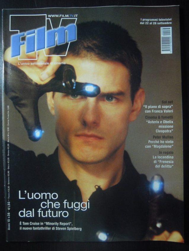 FILM TV magazine side cover Issue 38 22 September 2002