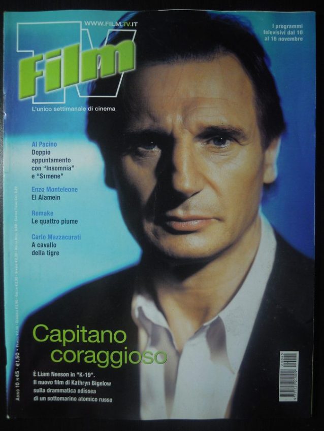FILM TV magazine side cover Issue 45 10 November 2002