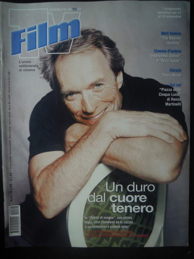 FILM TV magazine side cover Issue 46 17 November 2002