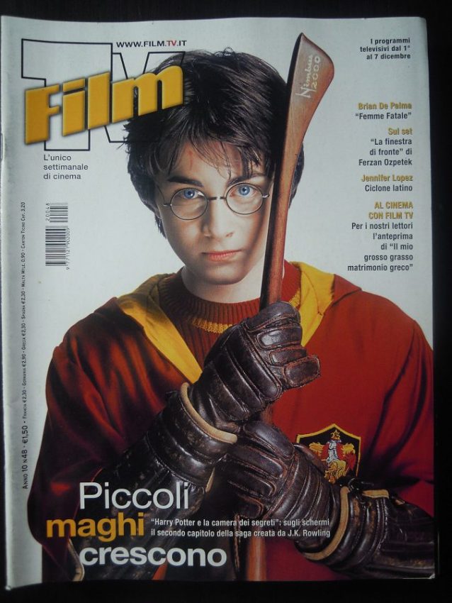FILM TV magazine side cover Issue 48 1 December 2002