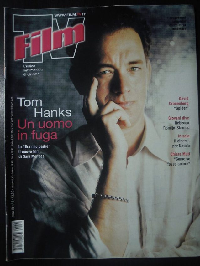 FILM TV magazine side cover Issue 49 8 December 2002