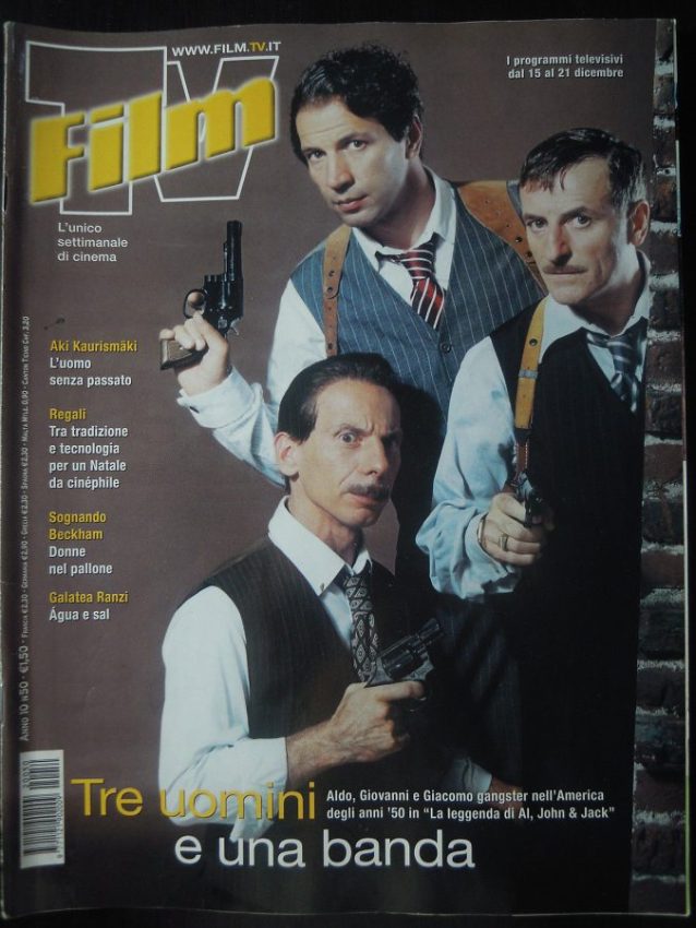 FILM TV magazine side cover Issue 50 15 December 2002