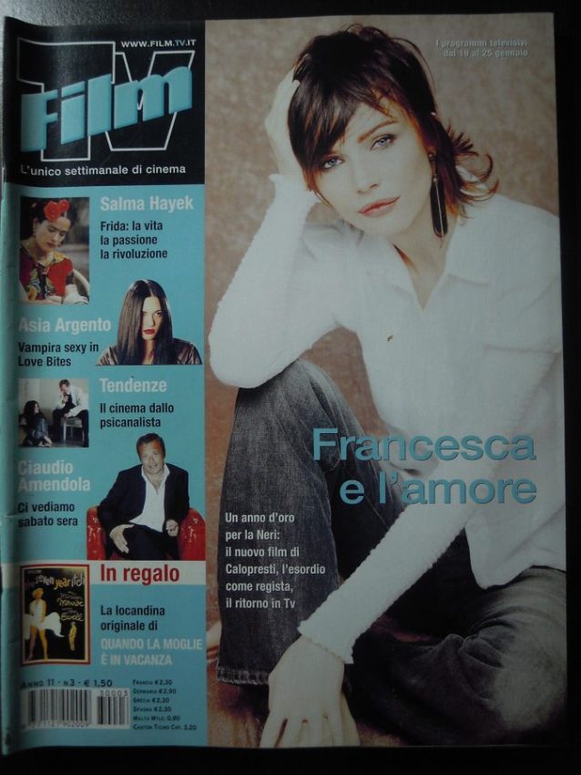 FILM TV magazine side cover Issue 3 19 January 2003