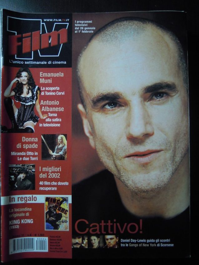 FILM TV magazine side cover Issue 4 26 January 2003