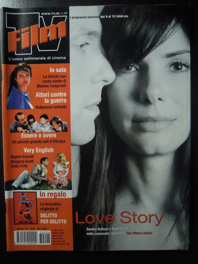 FILM TV magazine side cover Issue 6 9 February 2003