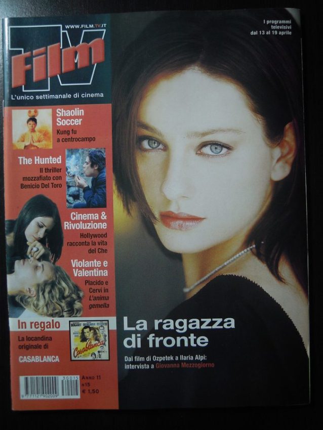FILM TV magazine side cover Issue 15 13 April 2003