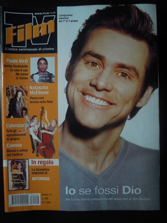 FILM TV magazine side cover Issue 22 1 June 2003