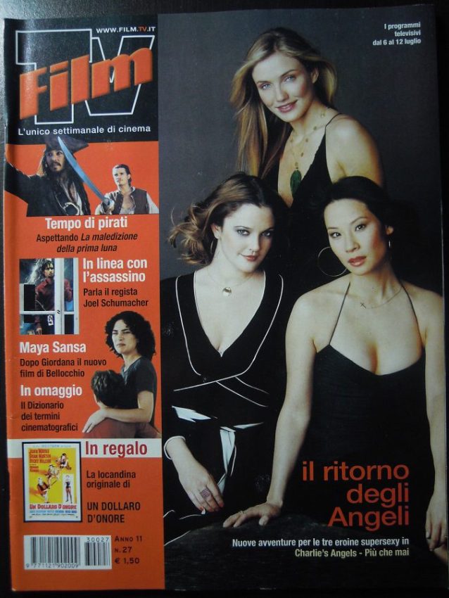 FILM TV magazine side cover Issue 27 6 July 2003