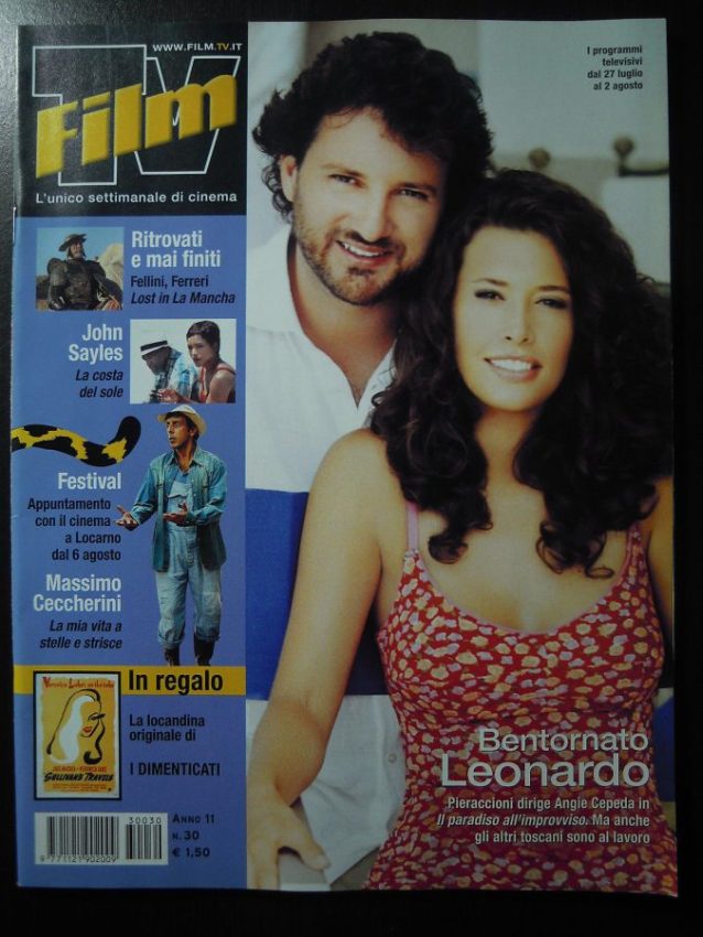 FILM TV magazine side cover Issue 30 27 July 2003