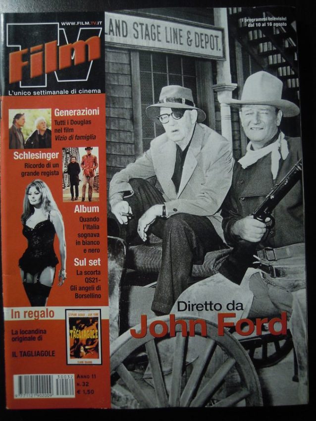 FILM TV magazine side cover Issue 32 10 August 2003