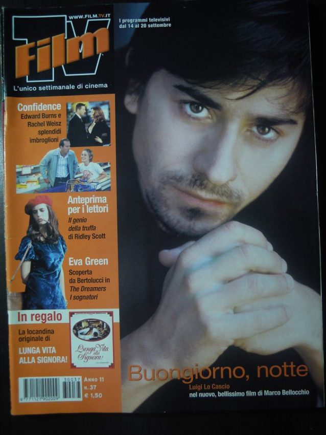 FILM TV magazine side cover Issue 37 14 September 2003